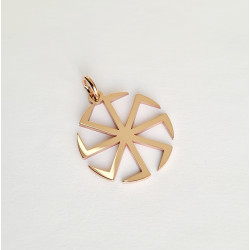 Swarzyca / Kołowrat / Kolovrat - Zawieszka z brązu