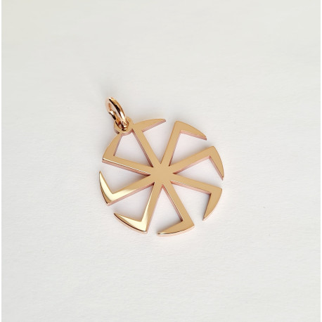 Swarzyca / Kołowrat / Kolovrat - Zawieszka z brązu