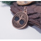 Yggdrasil Drzewo Życia- Zawieszka pełna z brązu